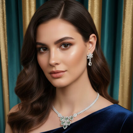 Emerald Petal Royale Set