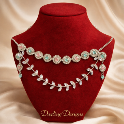Pastel Garden Crystal Necklace Set