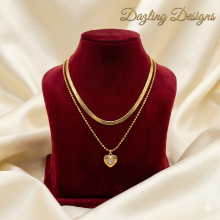 The Radiant Heart Layered Duo