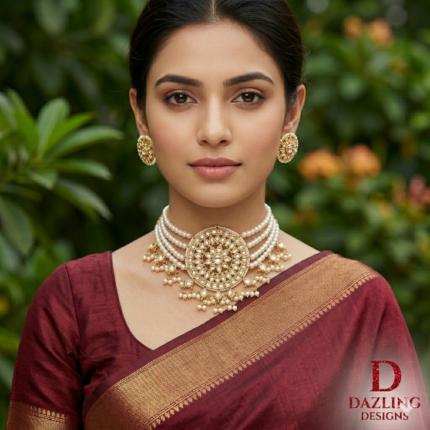 The Chandrika Multi-Strand Pearl Mandala Set