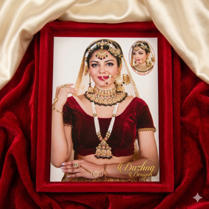 Royal Pearl & Kundan Layered Set