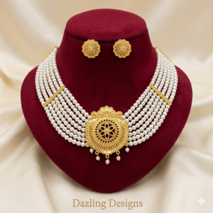 Royal Pearl Heritage Necklace Set